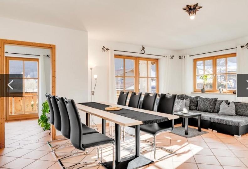 Ferienwohnung Mit Bergblick Unterammergau Bagian luar foto